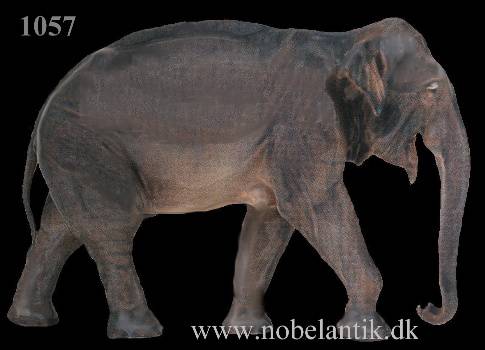 Elefant Indien - L. 28 cm. - 6500.-