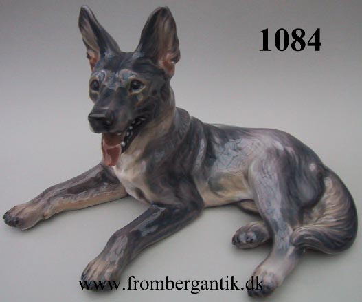  Schæferhund nr 1084 - L. 24.5 cm - 2400.-